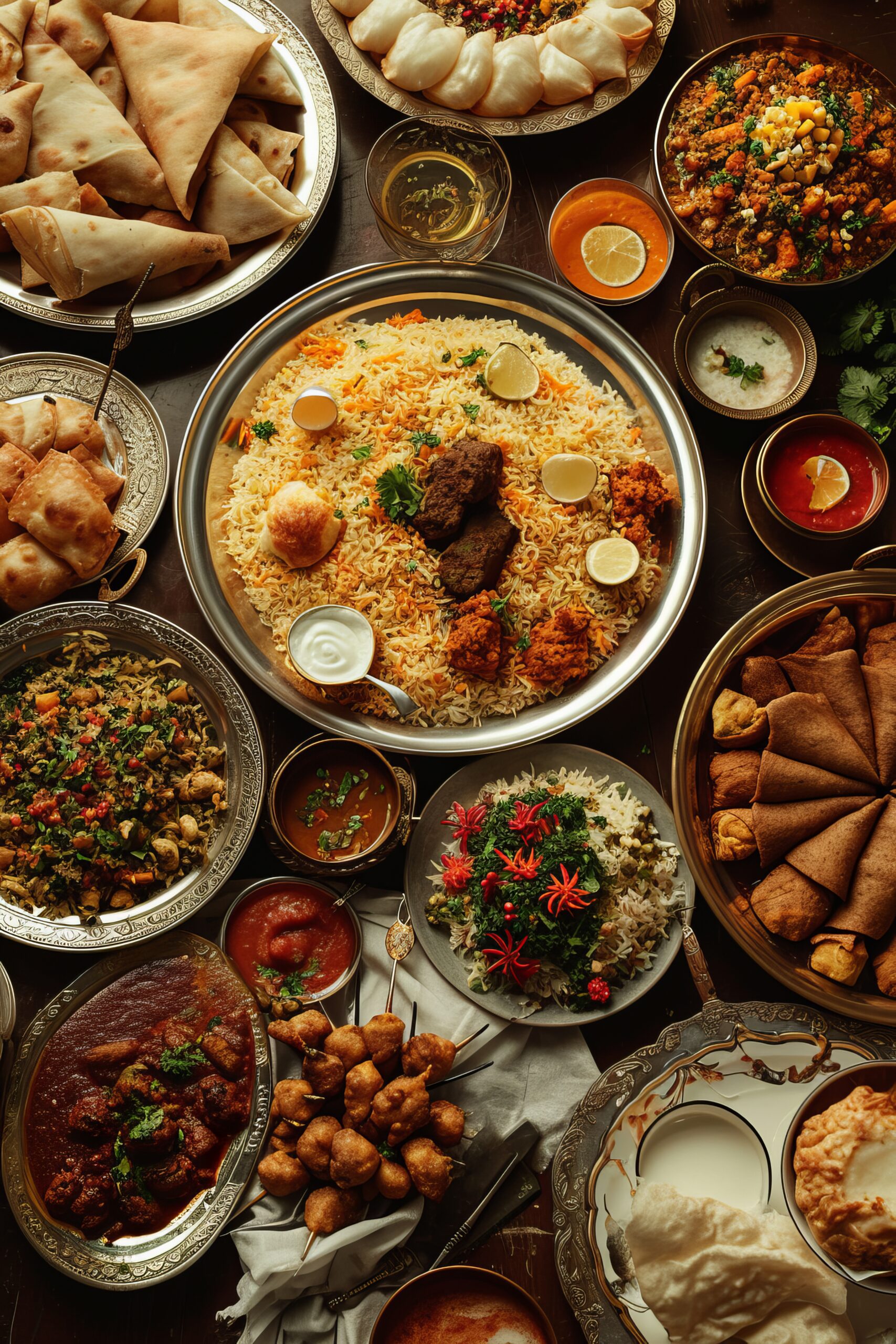 top-view-eid-al-fitr-celebration-with-delicious-food